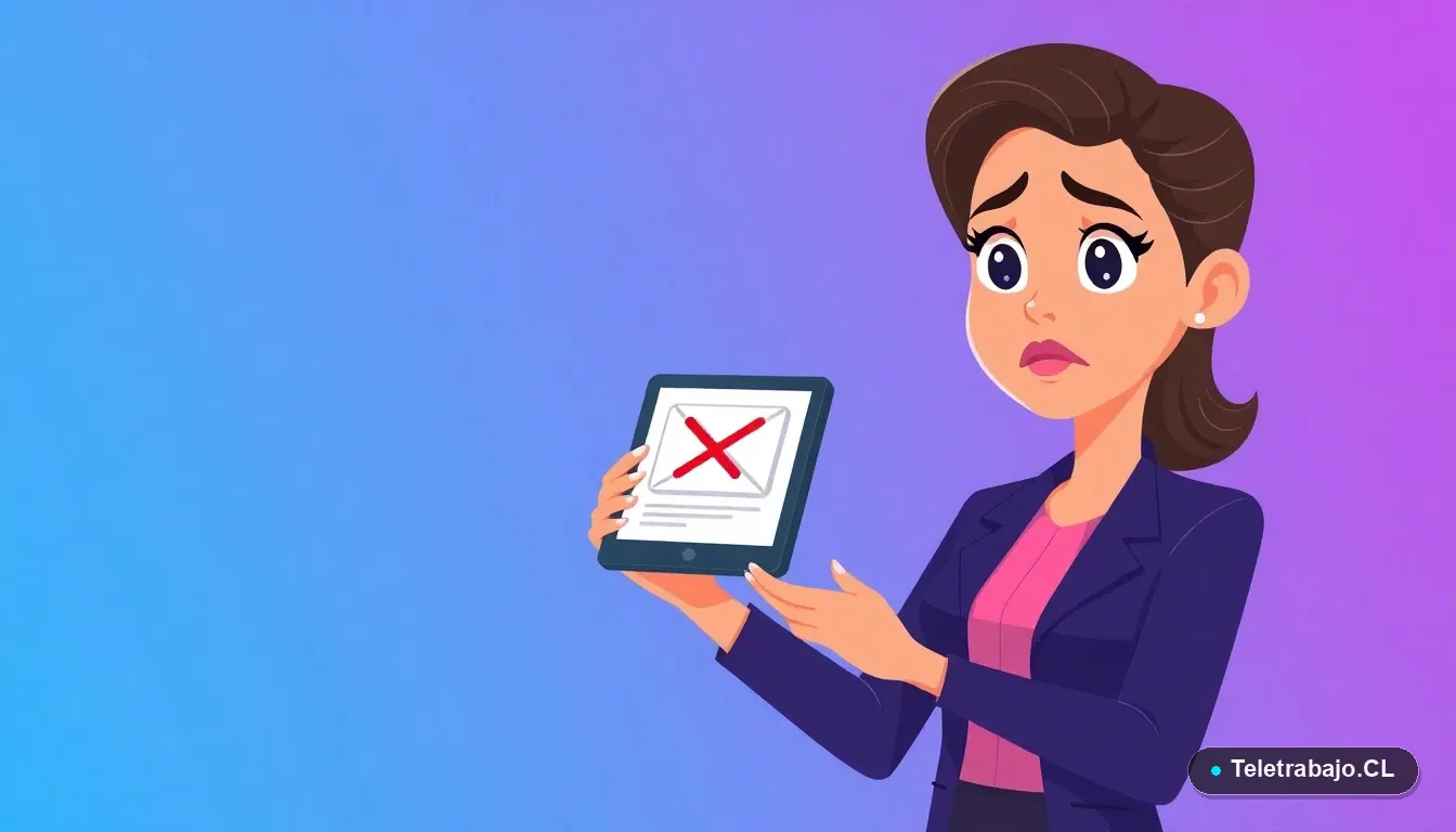 9 Errores Comunes en Correos de Postulación que Te Hacen Perder la Oportunidad en Chile