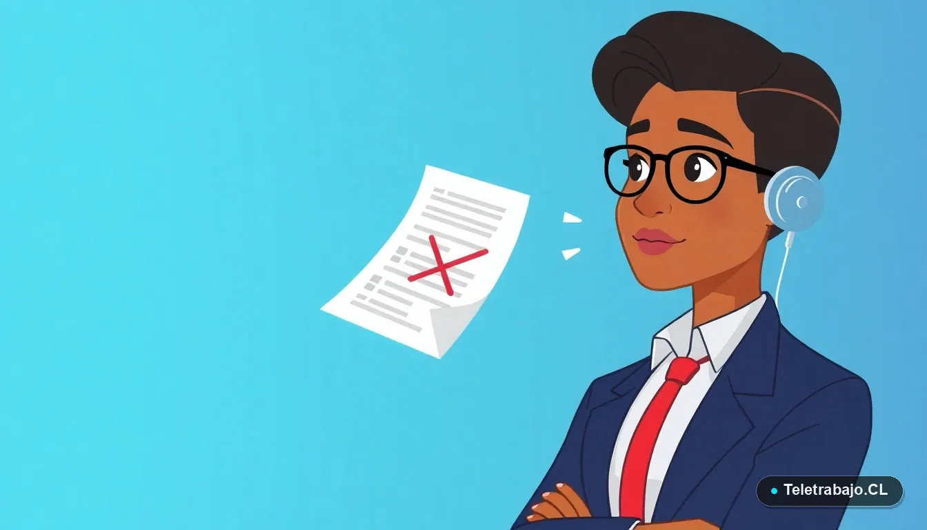 Errores en tu CV que te Cuestan un Contrato Indefinido en Chile