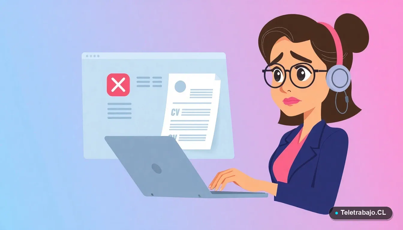 Errores Frecuentes en CV para Postulación Remota en Chile y Cómo Evitarlos