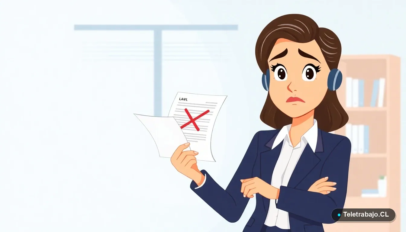 Errores Legales en el Teletrabajo en Chile: Evita Multas y Conflictos con el DT