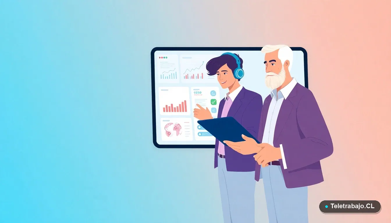 Herramientas Digitales para la Mentoría Inversa: Colaboración Efectiva en Chile