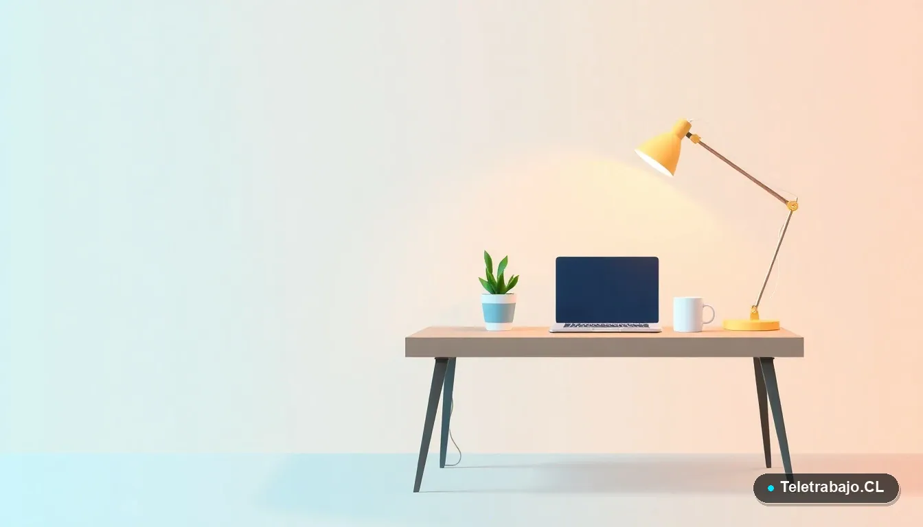 Iluminación Perfecta para Teletrabajo: Guía Definitiva 2026 para tu Home Office en Chile