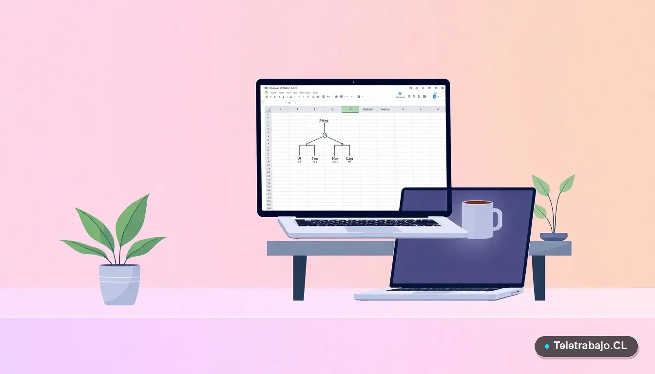 Organigramas en Excel 2026: Guía Paso a Paso para Empresas Chilenas